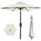 Best Choice Products 7.5ft Heavy-Duty Outdoor Market Patio Umbrella w/ Push Button Tilt, Easy Crank